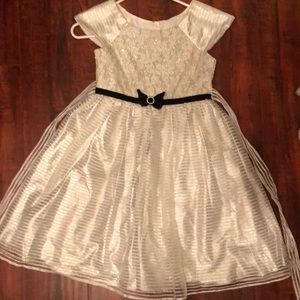 Jona Michelle White Girls Dress